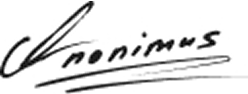 Handwritten signature with a stylized initial and the word 'nonimus' underlined.